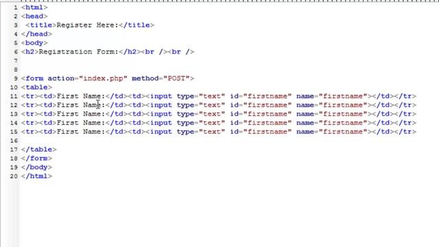 Register&Login: Part 2 : Creating the Registration Form смотреть онлайн