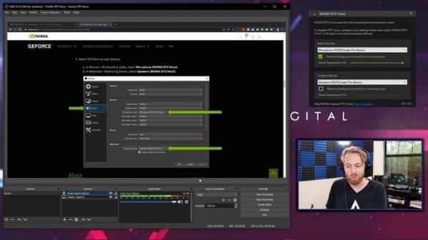 Nvidia RTX Voice: Setup Guide (OBS Studio Tutorial for Noise Suppression & Background Noise Removal