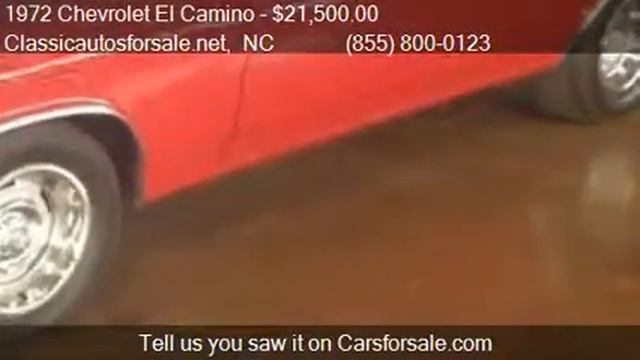 1972 Chevrolet El Camino for sale in Nationwide, NC 27603 a #VNclassics смотреть онлайн