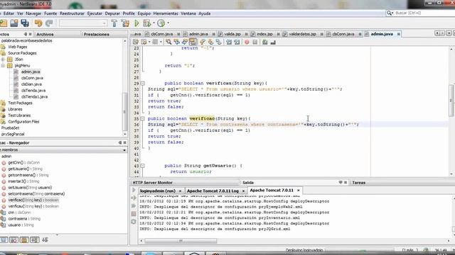 tutorial login usuario y contraseña con netbeans + jsp + postgres frameworks смотреть онлайн