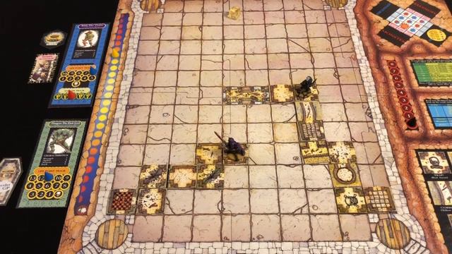 DungeonQuest Playthrough with Expansions | Thargrim vs Rildo Battle Report | Let's Play an Old Game смотреть онлайн