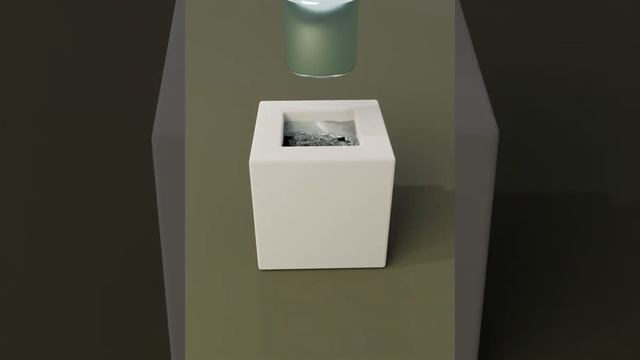 Creation cube of ice - Blender 3.1 3D animation смотреть онлайн
