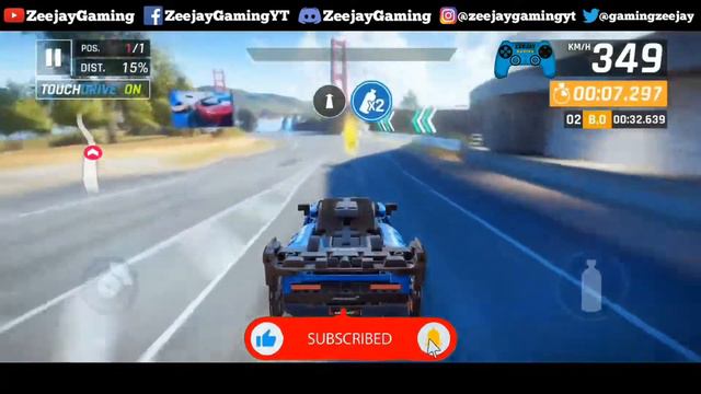 Asphalt 9 | Lego Technic McLaren Senna GTR Grand Prix Round 3 | Touchdrive | 00:31.979 | Waterside смотреть онлайн