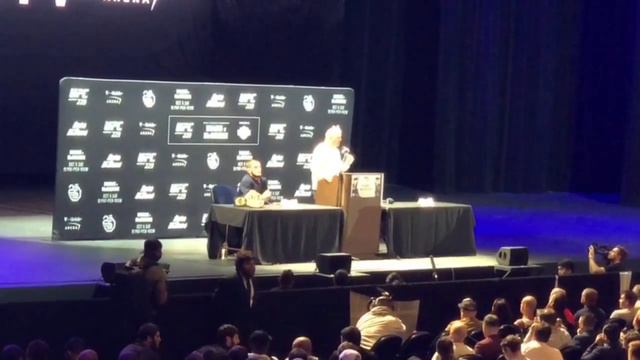 UFC 229 Press Conference. Conor Mcgregor Vs Khabib Nurmagomedov