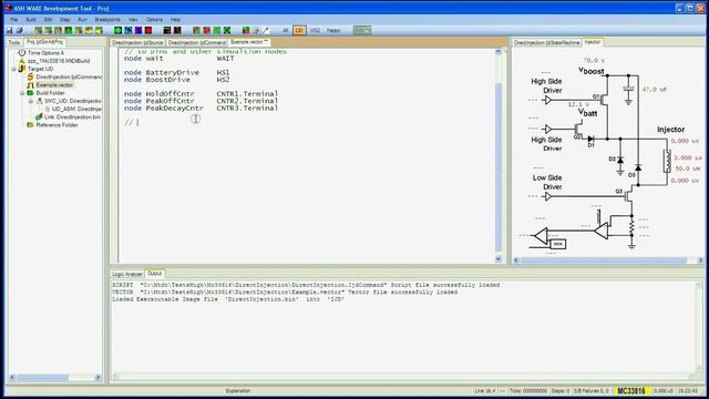 ASH WARE MC33816 IDE, Simulator, and Graphical State Machine Editor Tool смотреть онлайн