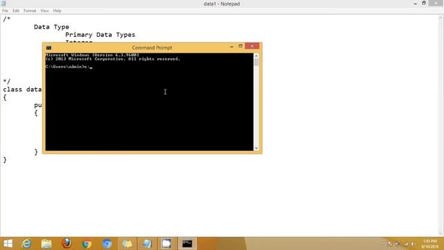 Integer Data Types in Java Program смотреть онлайн