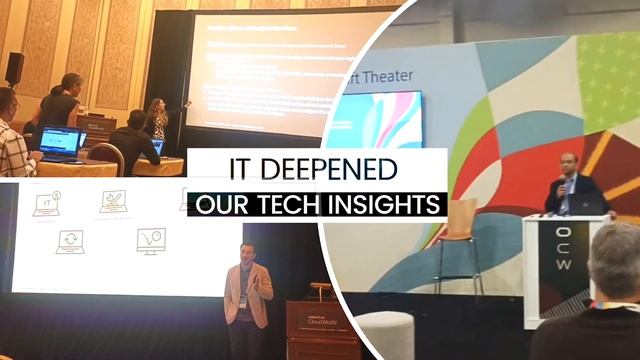 Team RChilli Attending Oracle CloudWorld 2023 Sessions смотреть онлайн