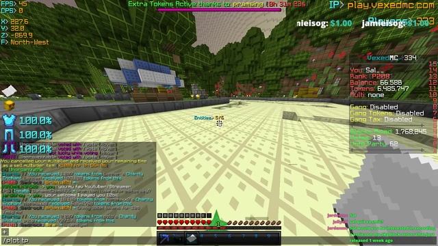 VexedMC -OP Prisons- [ep.4] GIVING AWAY 10 KEY BACKPACKS AND HITTING PRESTIGE 200?! смотреть онлайн