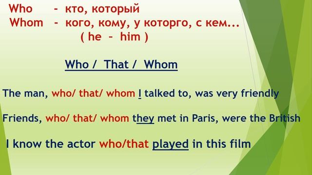 L104. Виды и правила использования Relative Clauses c предлогами WHOM, WHOSE, предлог + WHICH и д смотреть онлайн
