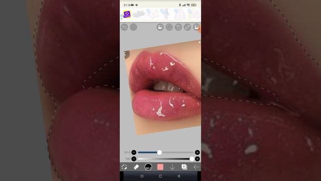 учу как рисовать в Ibis paint X?? смотреть онлайн