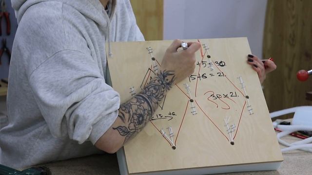 РАЗМЕТКА КАРЕТНОЙ СТЯЖКИ 2 СПОСОБА. смотреть онлайн