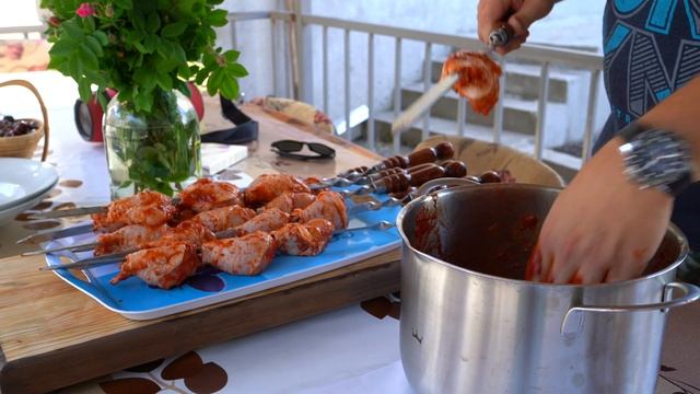 Обалденный Маринад!!!Шашлык из Курицы!!!! смотреть онлайн