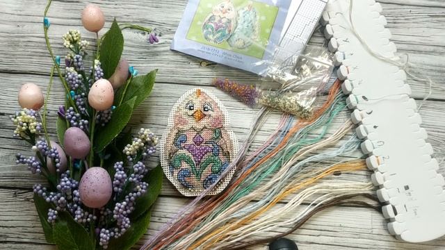 White Chick / Mill Hill Старт и готовая работа смотреть онлайн