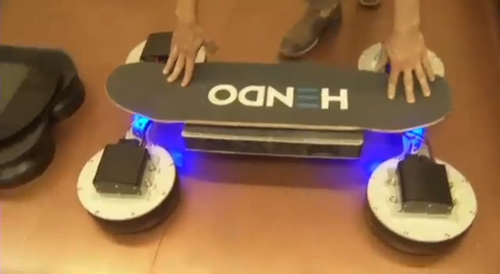 Улучшенная модель ховерборда Hendo