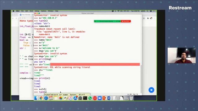 Basic Python Live Session Day- 2 | Python For Beginners | KR Network Cloud смотреть онлайн
