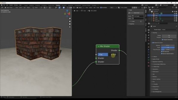 How to Add AMBIENT OCCLUSION in Blender! (Ambient Occlusion Node Tutorial)