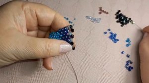 🟠Как сплести перстень из бисера и бусин / Мастер-класс/ Украшение своими руками  @masterica_jewel