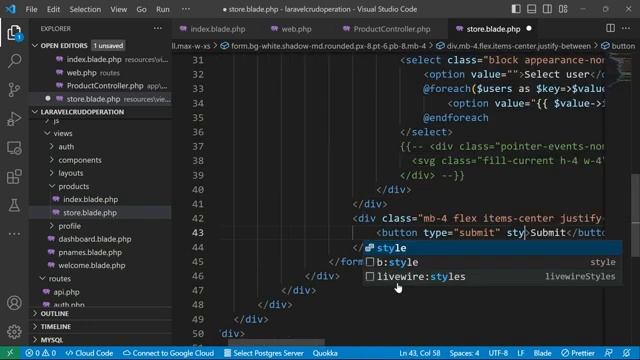 Laravel crud operation ( insert, update, delete and display data from database ) смотреть онлайн