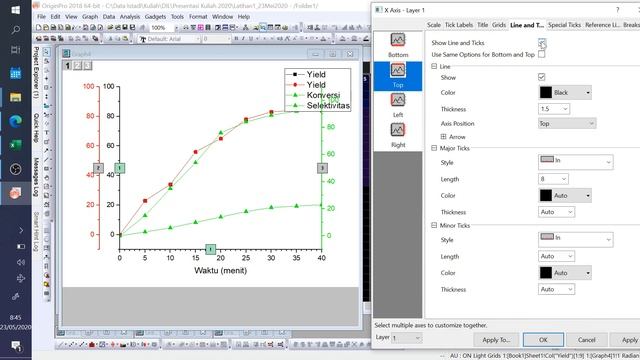 Tutorial Membuat Kurva/Grafik Multi-Y Axis (X-YY, X-Y-Y, X-YY-Y, X-YY-Y-YY) dg ORIGIN (Undip) смотреть онлайн