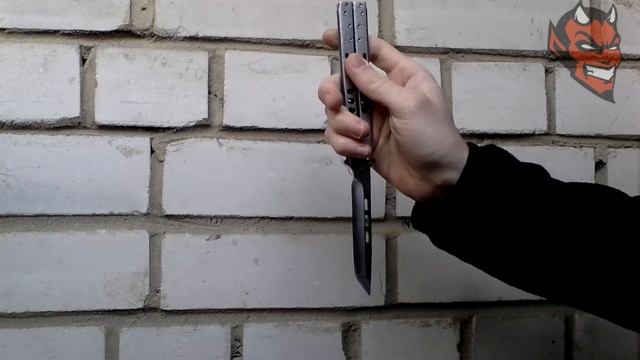 Ise pick spin (обучение трюку с ножом бабочкой) смотреть онлайн