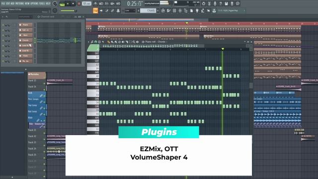 Summer House In FL Studio 20 (+Free FLP)/Летний Хаус в ФЛ Студио #freeflp #flstudio #tropicalhouse