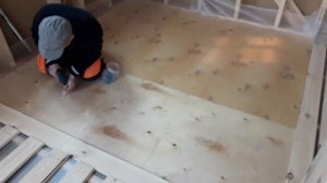 Устройство чернового пола по лагам в каркасном доме