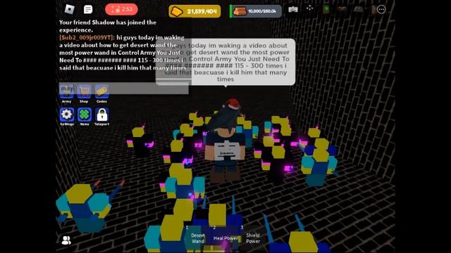 HOW TO GET! (DESERT WAND) AND (SHIELD POWER) ON ROBLOX ([?UPD 1] Control Army! ⚔️) смотреть онлайн