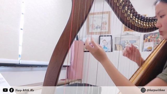 Golden Hour - Harp Cover [SHEET MUSIC] - Harp With Me смотреть онлайн