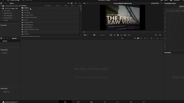Quick Tip: Import DNG RAW video in Davinci Resolve. смотреть онлайн