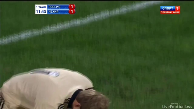 ЧЕ-2013 (U-21). Отбор. Стыки. 2-й матч. Россия - Чехия - 2:2 смотреть онлайн