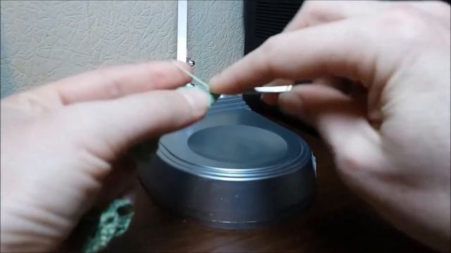 Вязаный фисташковый торт с розами. Инструкция 3.