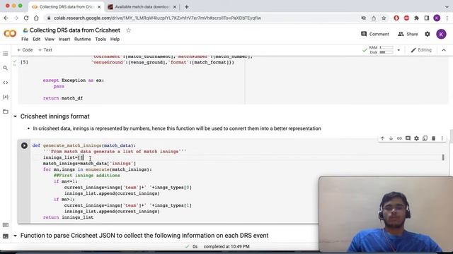 Collecting Cricket DRS data using Python (Part 2) смотреть онлайн