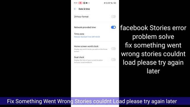How To Fix Something Went Stories Couldnt Load Please Try Again Later fix facebook something storie смотреть онлайн