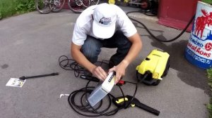 Первый тест Керхер K4 compact