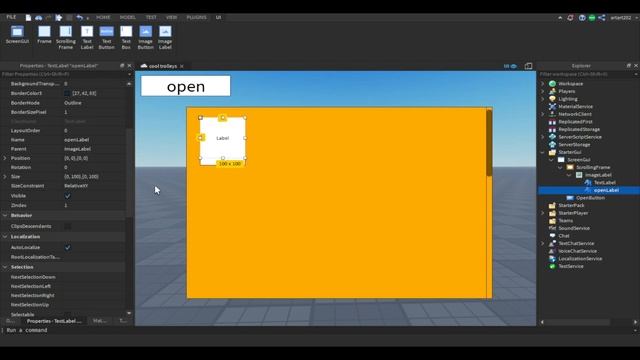 Как сделать окно с найденными предметами в Roblox Studio смотреть онлайн