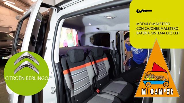 Camper Citroen Berlingo XTR смотреть онлайн