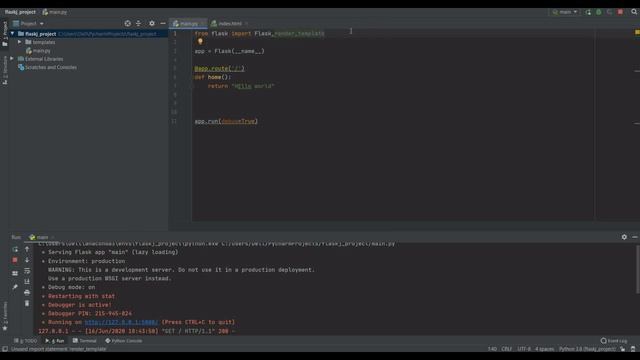 HTML templates || Flask Tutorial in Nepali смотреть онлайн