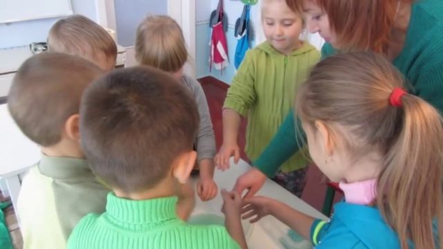 Занятие по цветотерапии, старшая группа смотреть онлайн