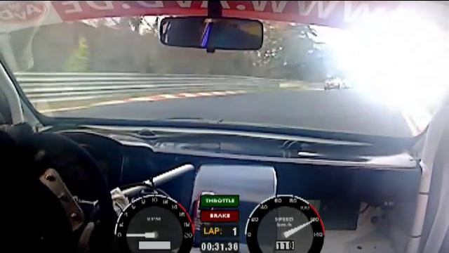 VLN #10 Start Renault Clio Cup Onboard смотреть онлайн