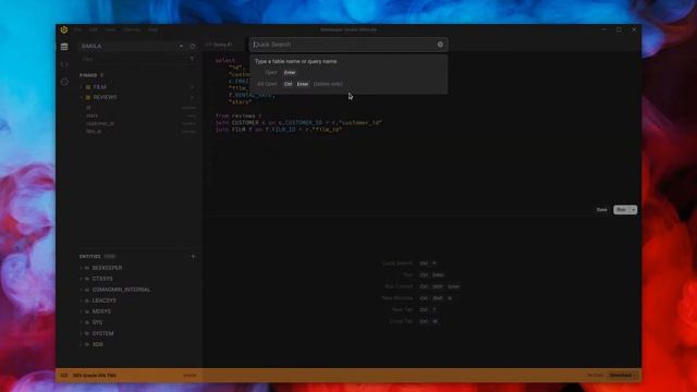 Modern Oracle SQL Editor and Database Manager - Beekeeper Studio смотреть онлайн