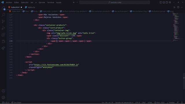 Cómo hacer un sitio web de Cafetería responsive con HTML - CSS | PARTE 1 | Desde cero смотреть онлайн