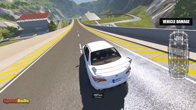 Jump Arena Test 3: Chain Carpet - Beamng drive | SpeedRolls смотреть онлайн