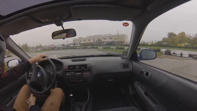 CS slalom Trebatice 21.10.2017 Honda Civic EK3 смотреть онлайн