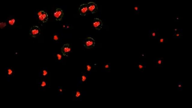 Футажи на прозрачном фоне Полет сердец смотреть онлайн