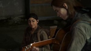 The Last of Us part 2 Элли играет на гитаре и поёт Take on me