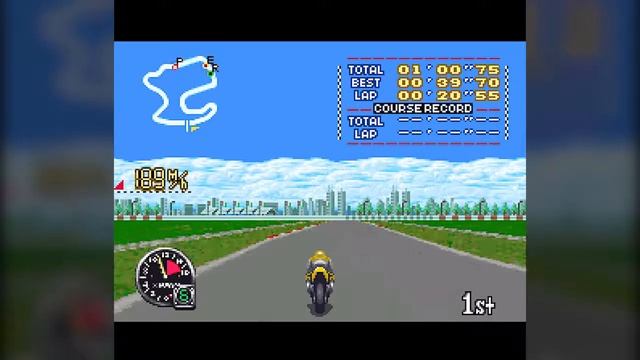 GP-1 Part II (SNES) - World Championship - Round 12: U.S.A. Gameplay смотреть онлайн