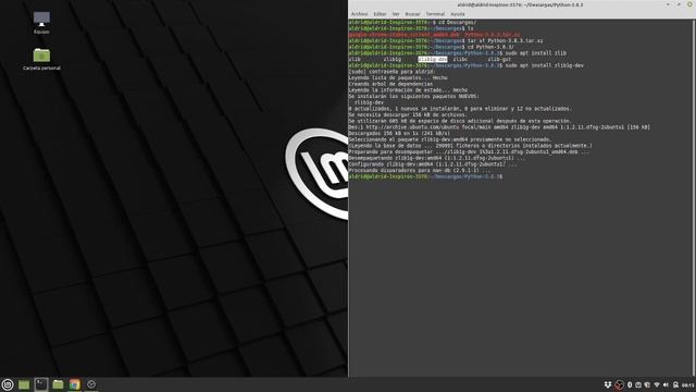 Instalación de python en Linux Mint 20 Ulyana смотреть онлайн