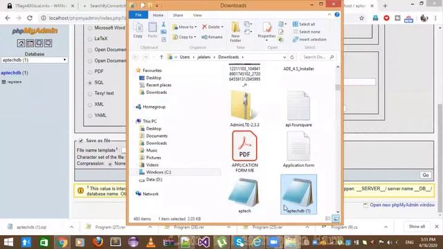 Exporting MySQL databases and tables using phpMyAdmin | Export Database backup | Import & Export смотреть онлайн