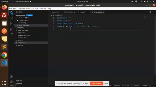 JavaScript Tutorial in Hindi #51 Ways to Concatenate Strings in JavaScript смотреть онлайн