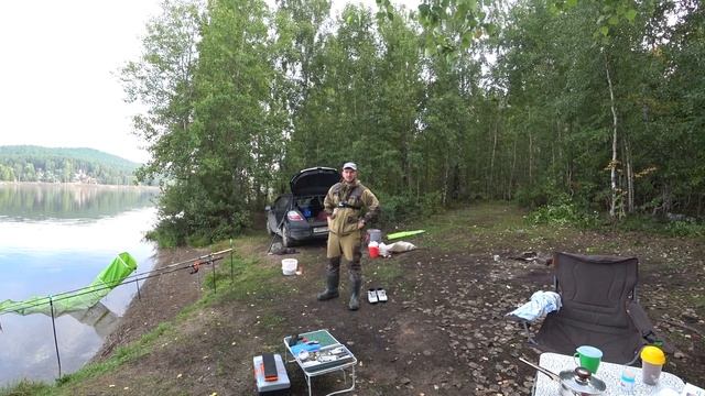 Отдых на "Волчихе". Рыбалка на фидер. Медведь куб 4. Последние теплые дни уходящего лета. смотреть онлайн